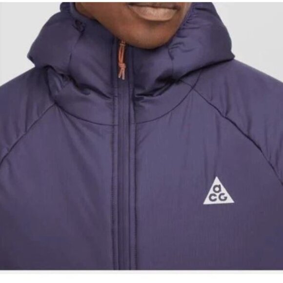 Nike ACG Therma-Fit Primaloft Hooded Packable Loose Repel Men's Jacket Size L - Picture 5 of 16